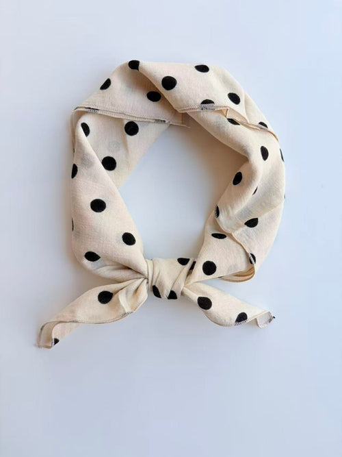 Classic Polka Dot Scarf