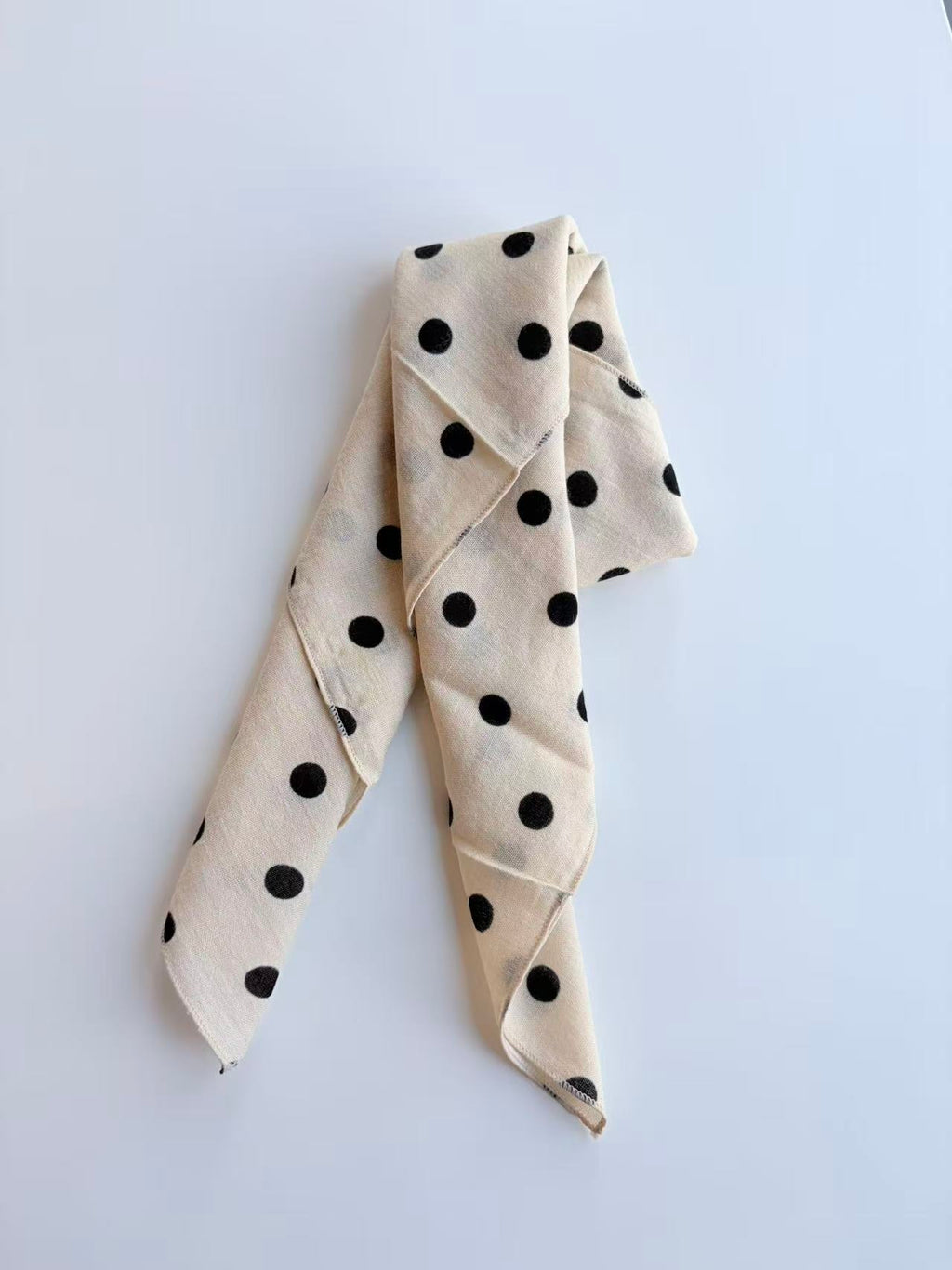 Classic Polka Dot Scarf