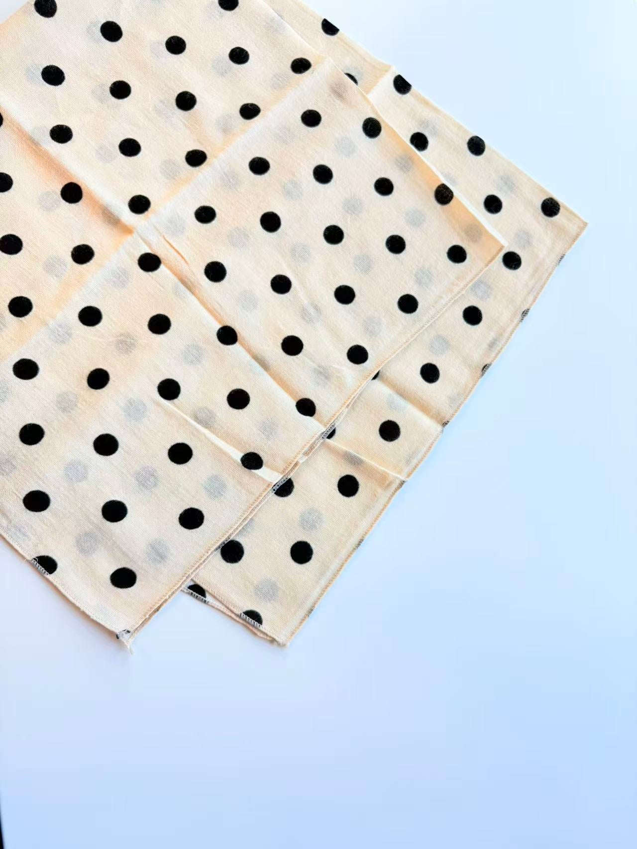 Classic Polka Dot Scarf