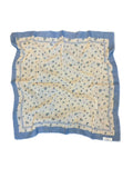 Vintage Blue Floral Scarf