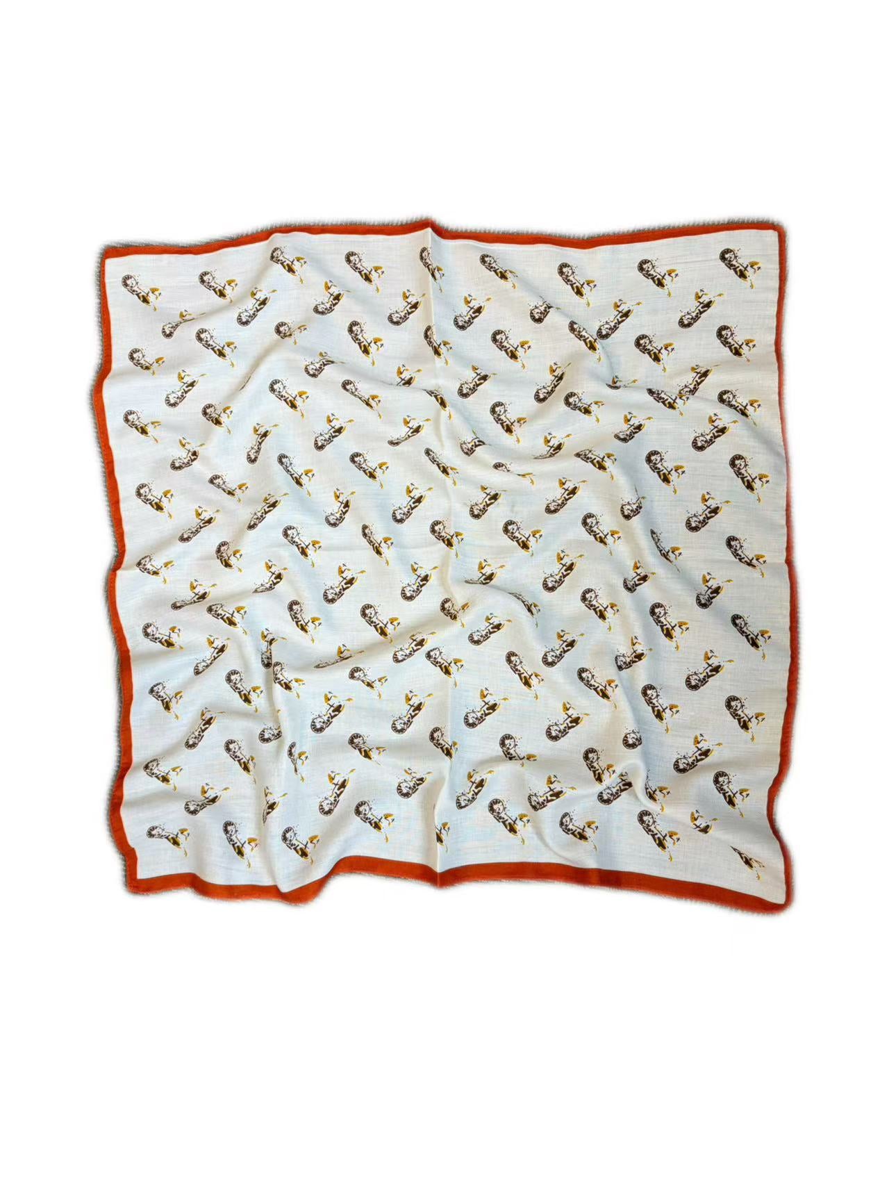 Vintage Duck Print Scarf