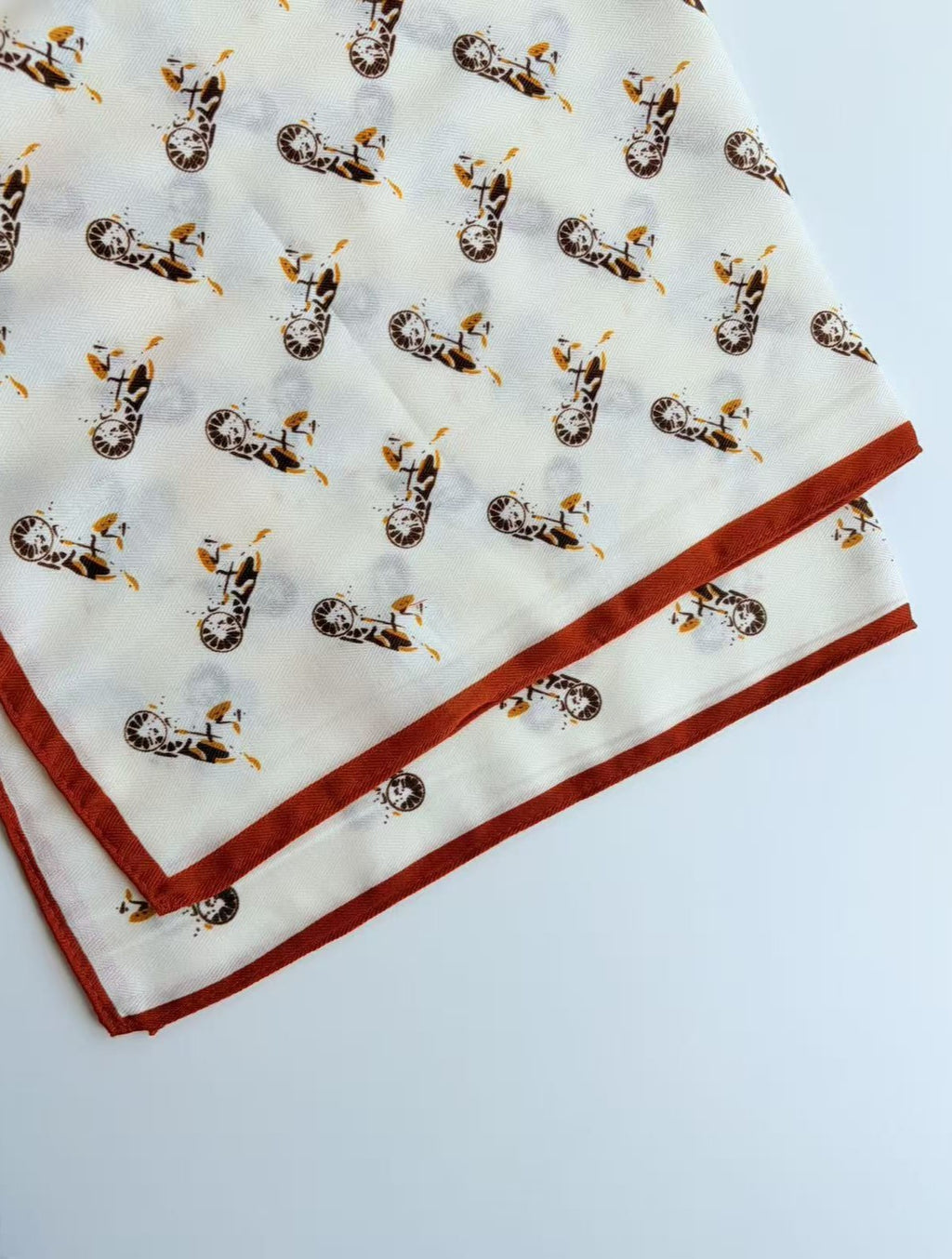 Vintage Duck Print Scarf