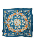 Vintage Medallion Floral Scarf